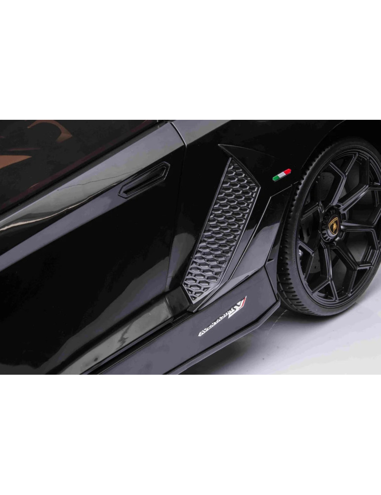 Voiture électrique enfant Lamborghini Aventador 24V - Vista 3