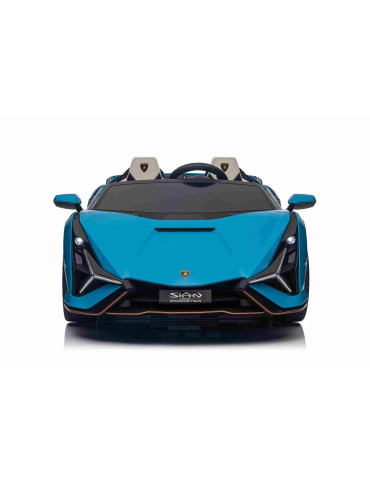 Macchina elettrica bambini Lamborghini Sian 12V con telecomando