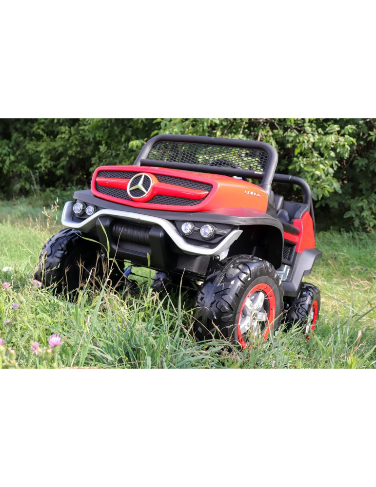 Coche eléctrico infantil Mercedes Unimog 24V | Patilandia - Vista 5