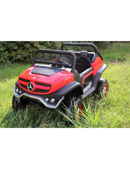 Coche eléctrico infantil Mercedes Unimog 24V | Patilandia