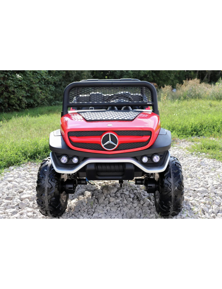 Voiture électrique enfant Mercedes Unimog 24V | Patilandia - Vista 12