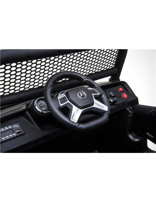 Coche eléctrico infantil Mercedes Unimog 24V