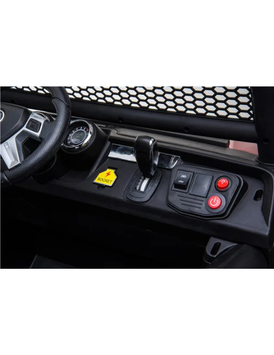 Carro elétrico infantil Mercedes Unimog 24V