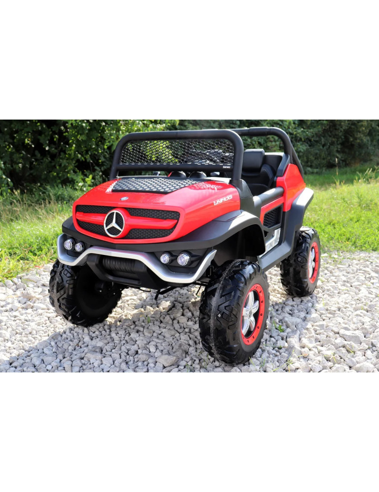 Coche eléctrico infantil Mercedes Unimog 24V - Vista 11