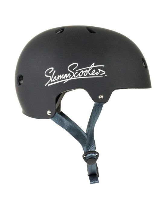 Approved helmet for scooter Slamm Logo Black
