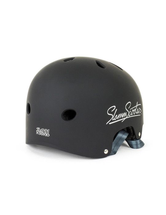 Approved helmet for scooter Slamm Logo Black