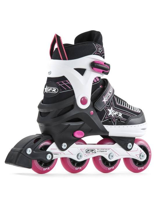 PATTINI IN LINEA REGOLABILI ROSA 4 