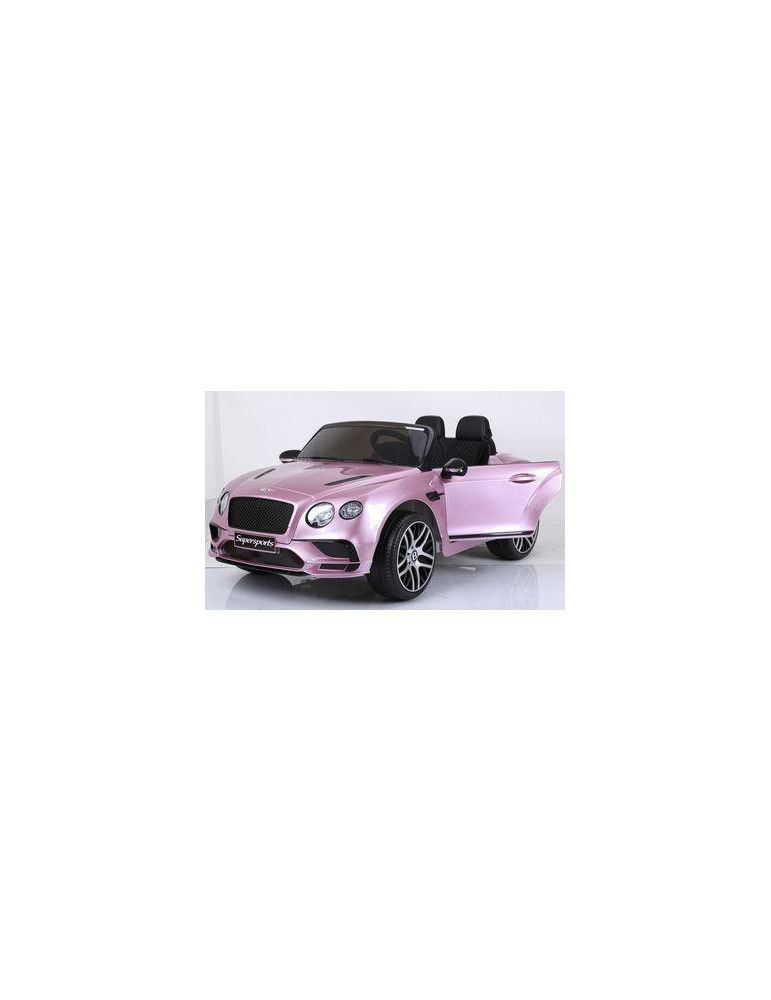 Infant car 12v Bentley Continental Pink