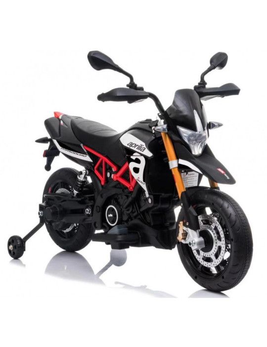 【ELECTRIC MOTORCYCLE FOR GIRLS AND BOYS APRILIA DORSODURO 12V】
