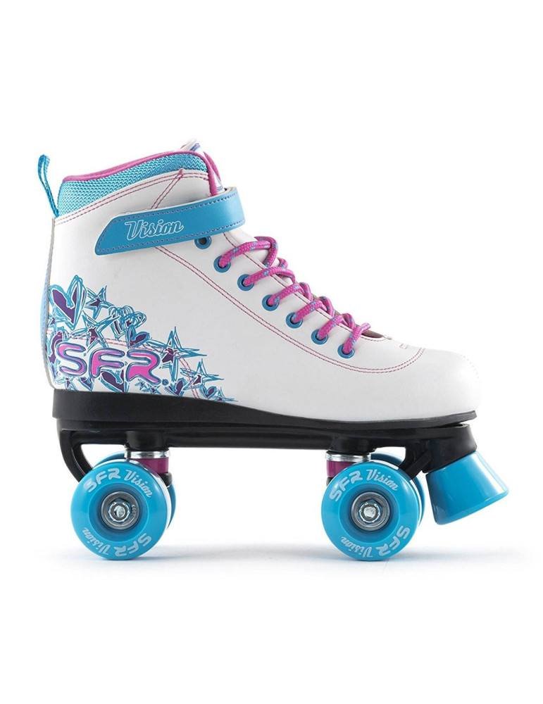 PATINS À QUATRE ROUES VISION-BLANC 2 