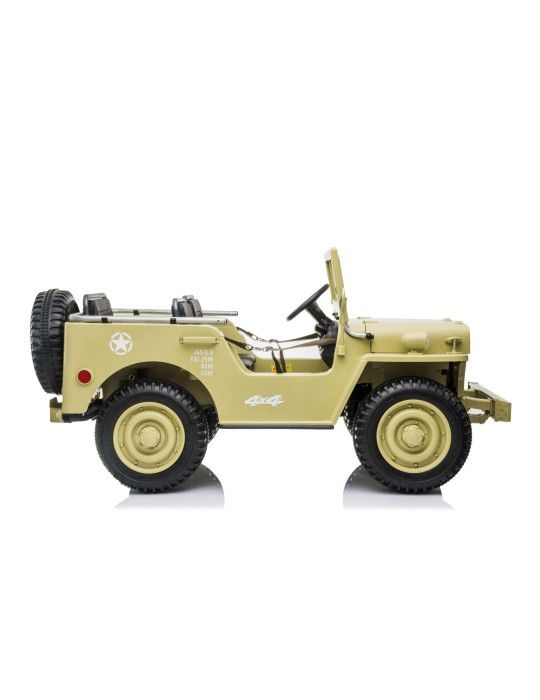 ELECTRIC CAR FOR CHILDREN ( EE.UU. ARMY 4X4