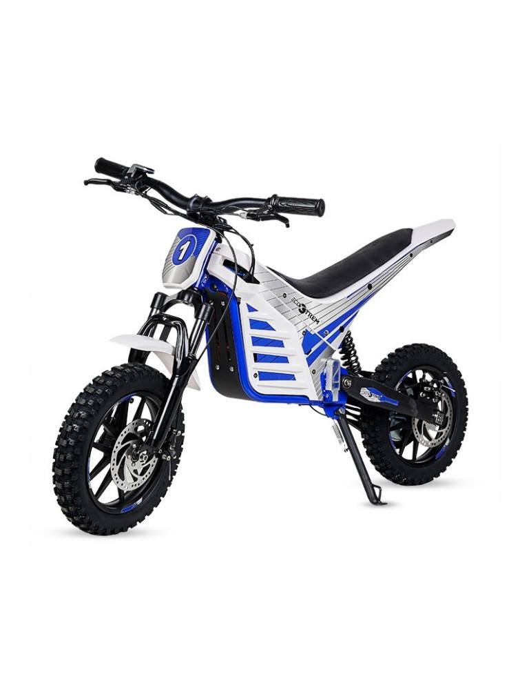 Moto Cross eléctrica infantil 1000W Verde o azul 1 