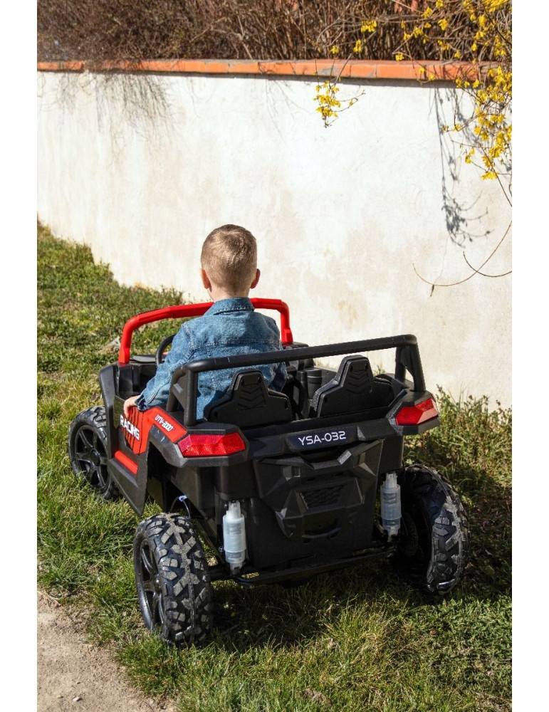Carro elétrico infantil UTV XXL 24V rodas infláveis realistas de dois lugares QUADRICICLO ELÉTRICO INFANTIL 