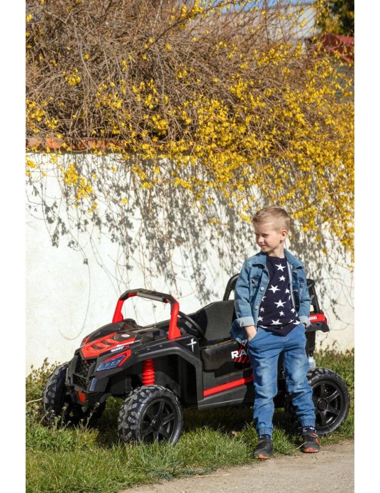 Carro elétrico infantil UTV XXL 24V rodas infláveis realistas de dois lugares QUADRICICLO ELÉTRICO INFANTIL 
