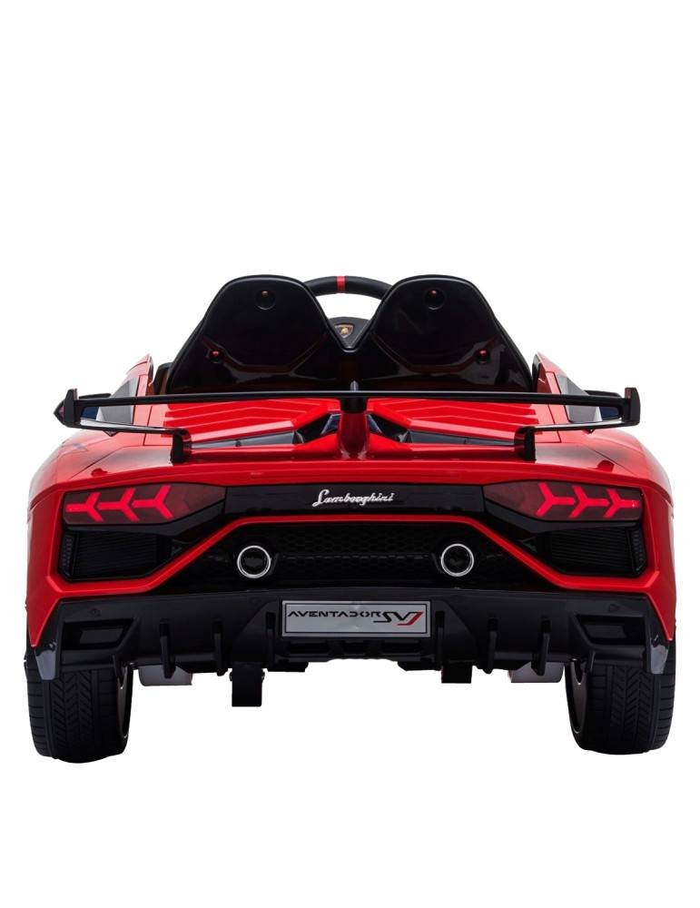 Deportivo eléctrico infantil LAMBORGHINI AVENTADOR SVJ biplaza 24V 2.4 