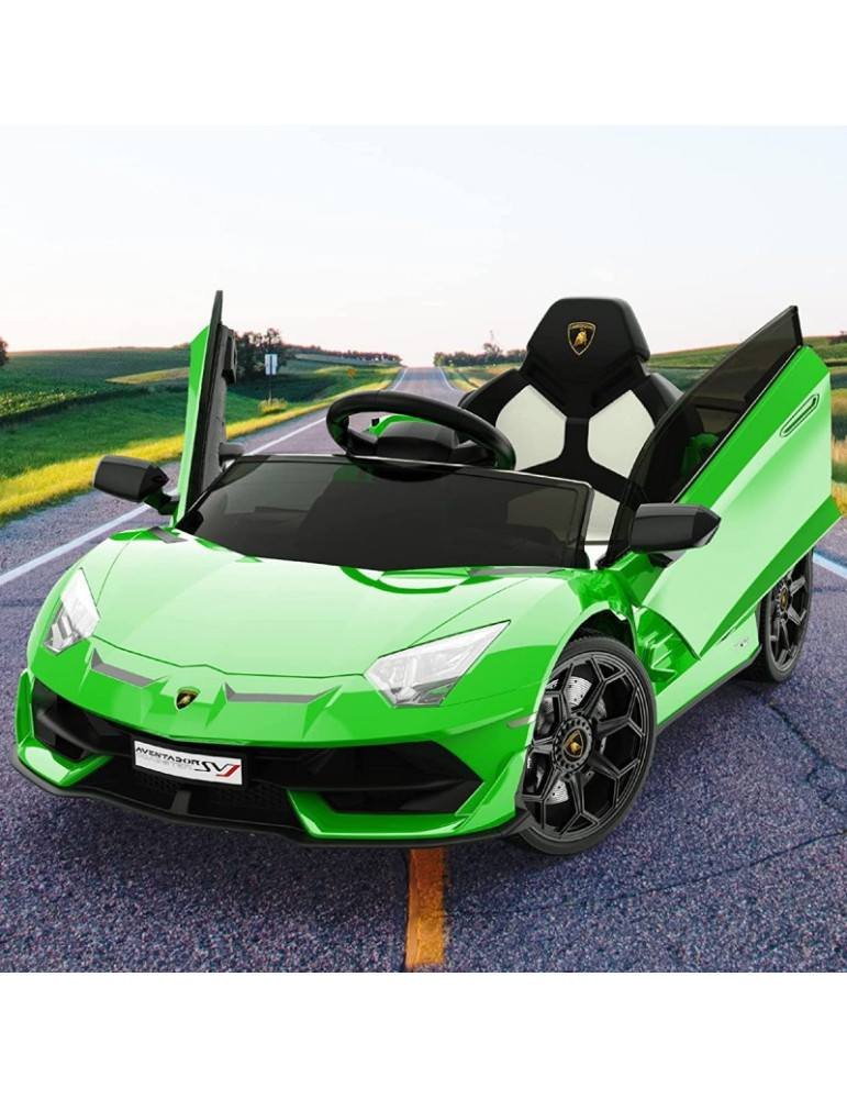 Esportes elétricos infantis LAMBORGHINI AVENT SVADORJ duplo 24V 2.4 CARROS ELÉTRICOS PARA CRIANÇAS 