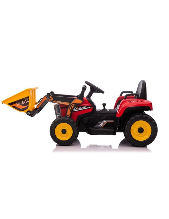 Children's electric tractor with 12v spade