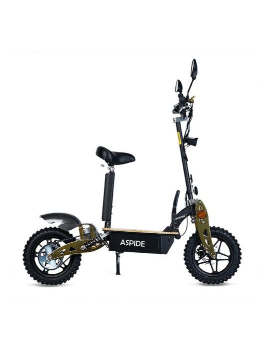 2000W electric scooter with wood and folding seat Aspide