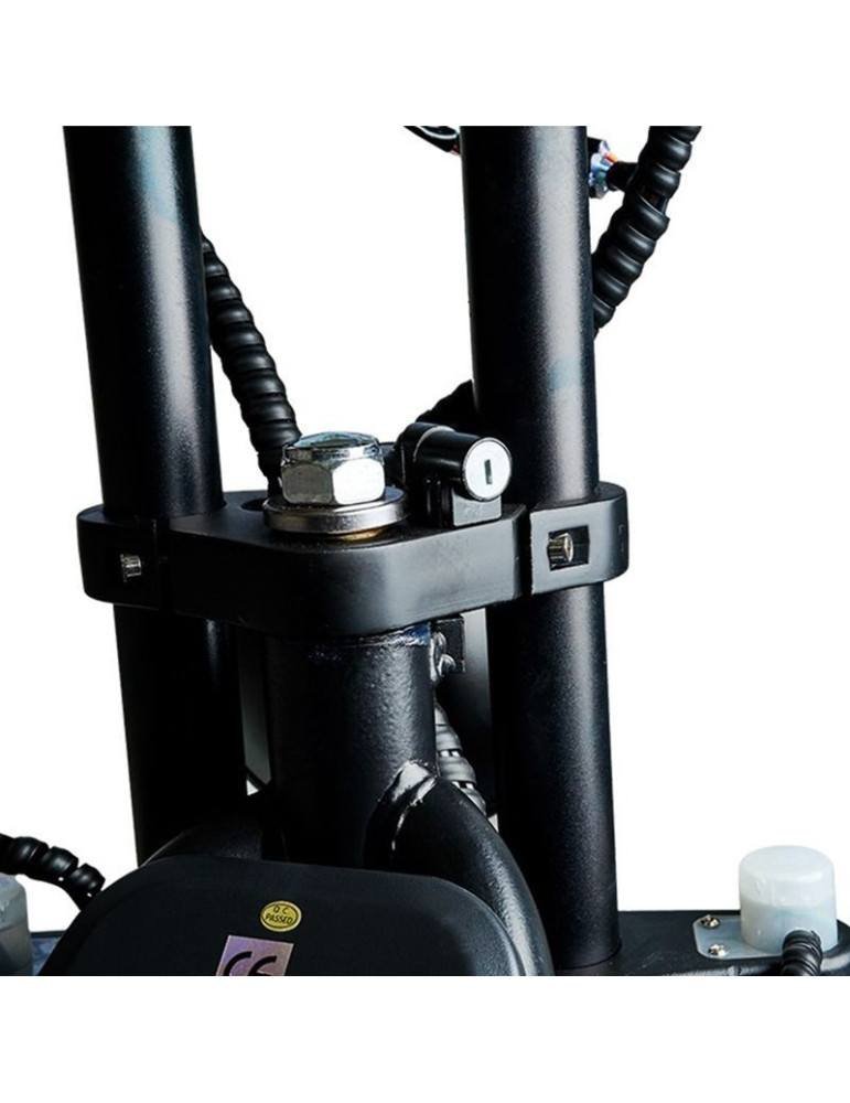 IKARA 3.0 - Moto électrique enregistrable, batterie lithium 60V - 20Ah, double selle, noire 13 