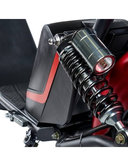 IKARA 3.0 - Moto électrique enregistrable, batterie lithium 60V - 20Ah, double selle, noire 15 