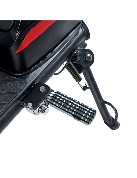 Ikara 3.0 - Motriculable electric motorcycle, 60v lithium battery - 20ah, double seat, black 16 