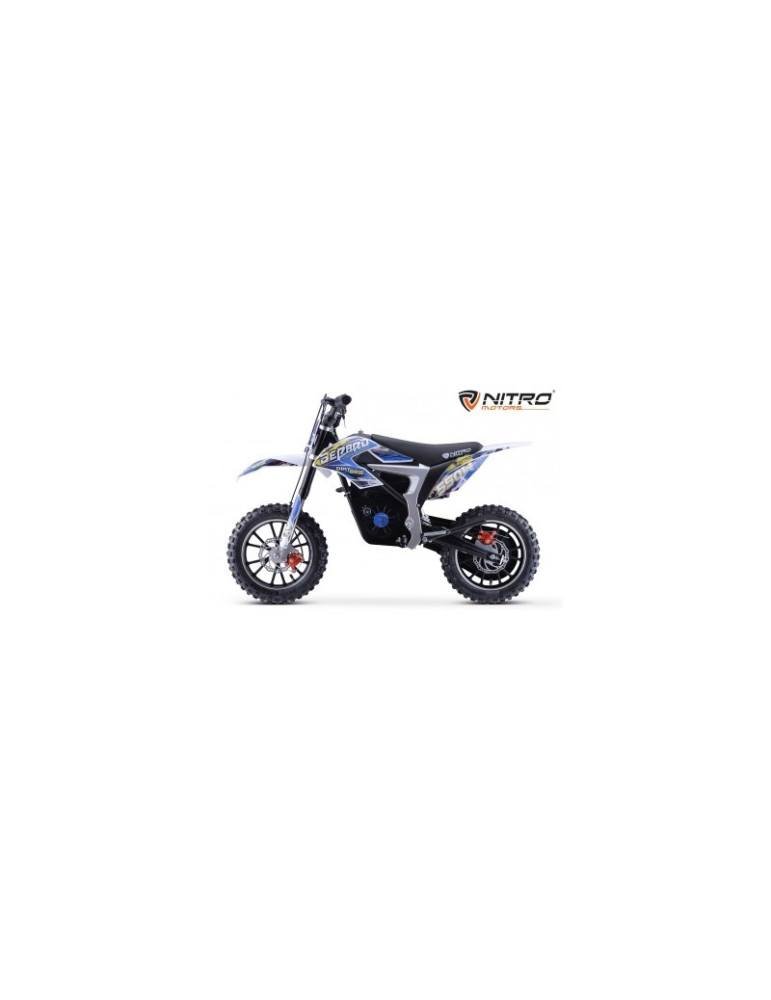 Motocross elettrico ecologico per bambini Gepard DLX 550w 36v 13 