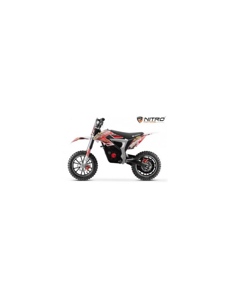Motocross elétrico infantil ecológico Gepard DLX 550w 36v MOTES DE CHILD 