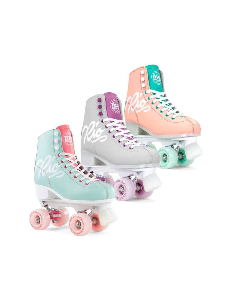 PATINS DE QUATRO RODAS RIO ROLLER SCRIPT PATINS 