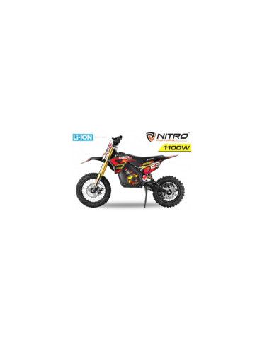 Motocross eléctrica infantil Eco TIGER DELUXE  1100w 36v