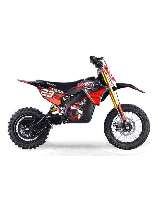 Motocross eléctrica infantil Eco TIGER DELUXE 1100w 36v 13AH LITIO