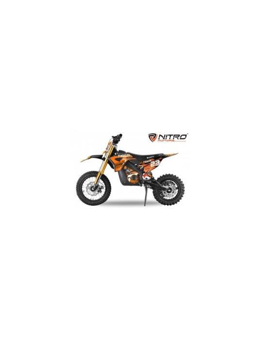 Motocross eléctrica infantil Eco TIGER DELUXE 1100w 36v 13AH LITIO 