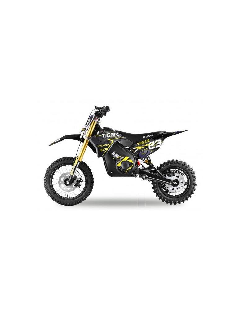 Motocross eléctrica infantil Eco TIGER DELUXE 1100w 36v 13AH LITIO 