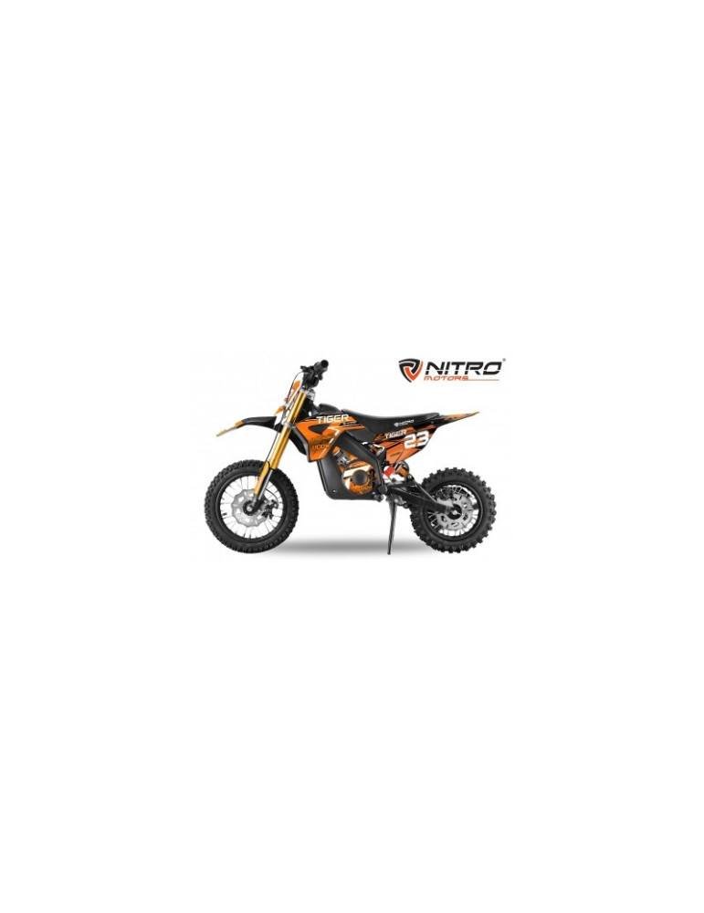 Motocross eléctrica infantil Eco TIGER DELUXE 1100w 36v 10AH LITIO 