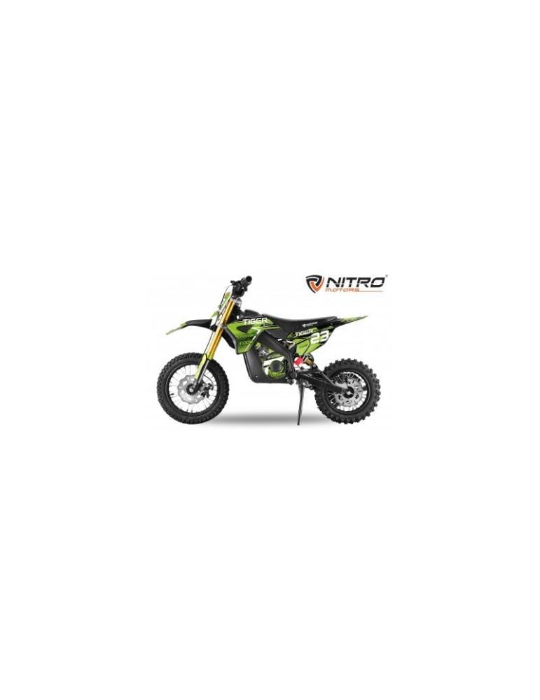 Motocross eléctrica infantil Eco TIGER DELUXE 1100w 36v 10AH LITIO 