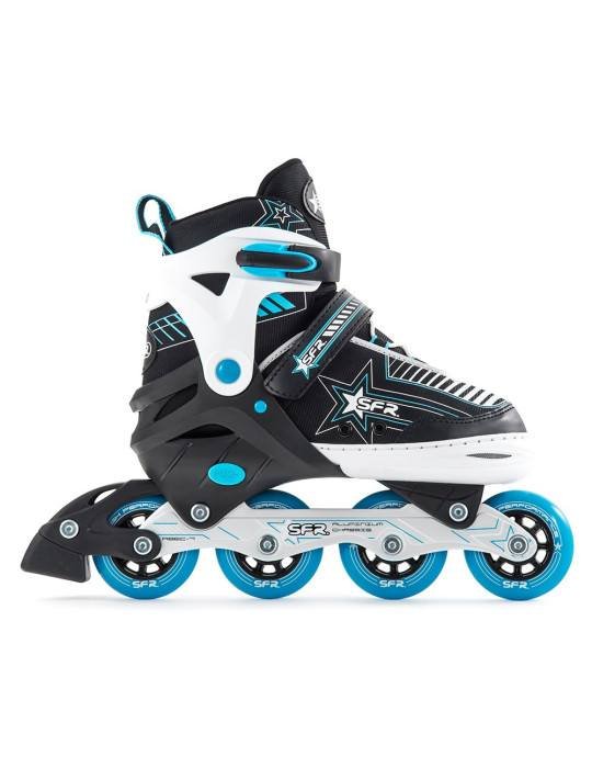 PATINES EN LINEA AJUSTABLES PULSAR AZULES 