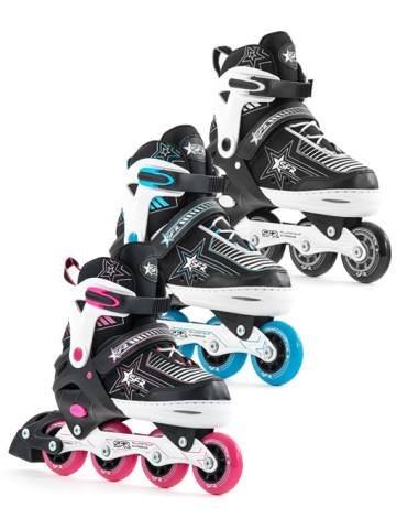IN-LINE SKATES ADJUSTABLE PRESS SILVER 4  2