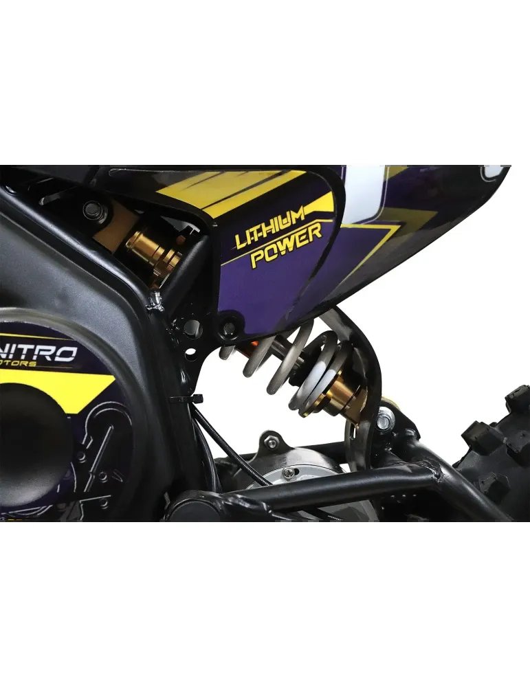 Motocross eléctrica infantil Eco TIGER DELUXE 1100w 36v 10AH LITIO 