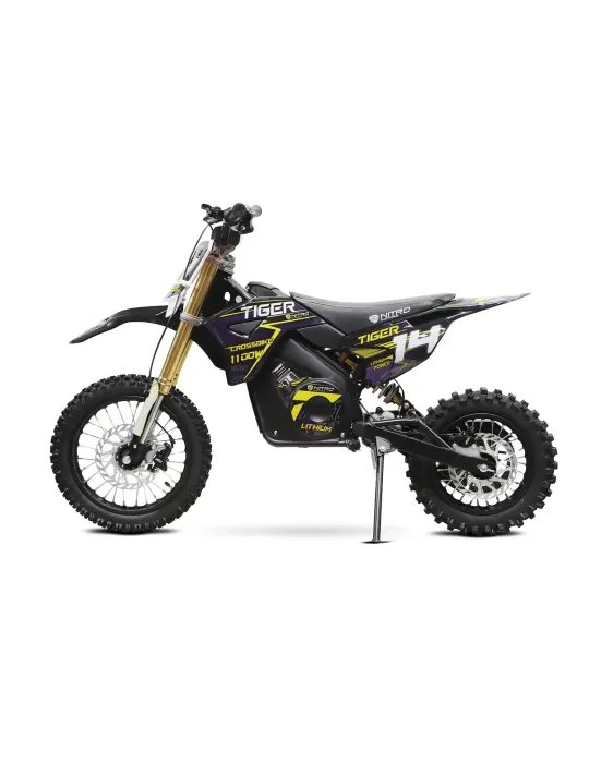 Motocross eléctrica infantil Eco TIGER DELUXE 1100w 36v 10AH LITIO 