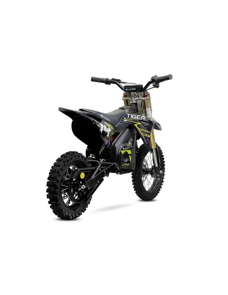 Motocross eléctrica infantil Eco TIGER DELUXE 1100w 36v 10AH LITIO 