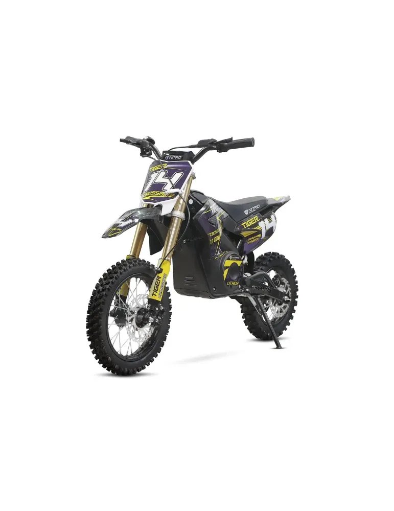 Motocross électrique enfant Eco TIGER DELUXE 1100w 36v 10AH LITIO 12 