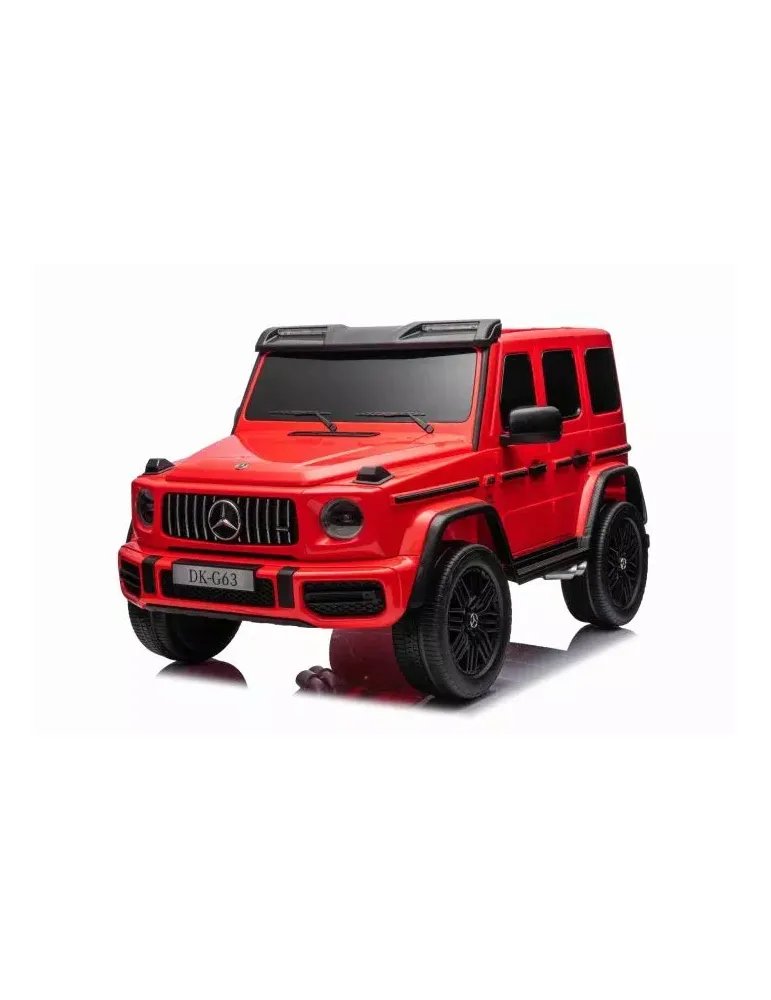 Coche eléctrico infantil Mercedes-Benz G63 AMG 4x4² | Biplaza y 12V 