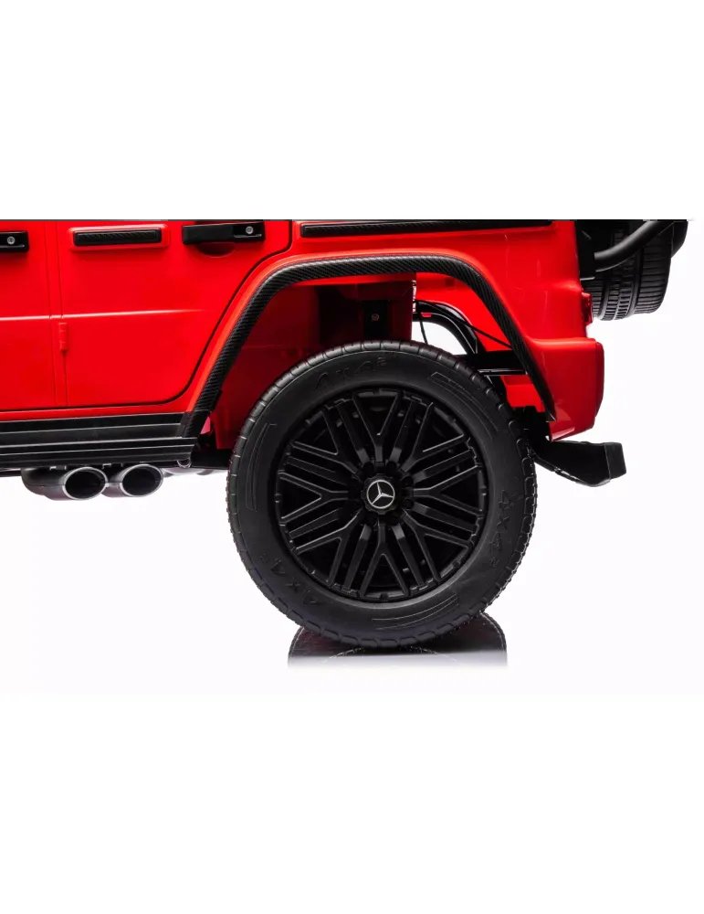 Coche eléctrico infantil Mercedes-Benz G63 AMG 4x4² | Biplaza y 12V 