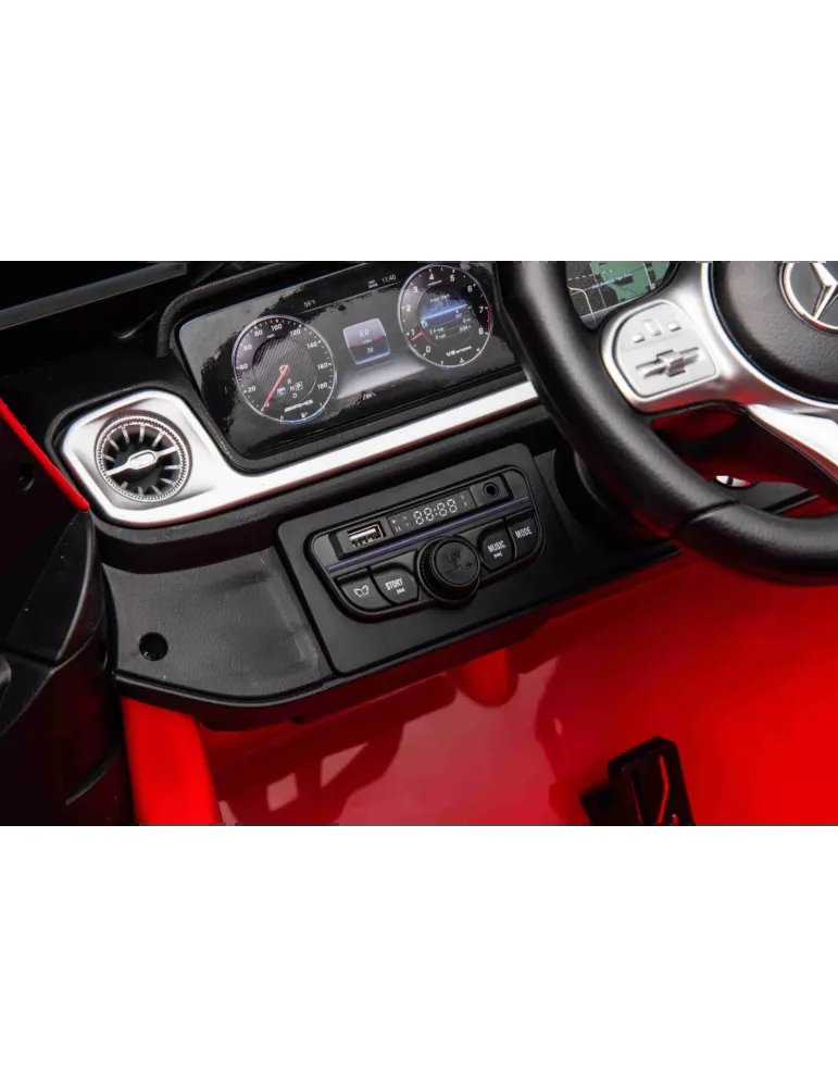 Auto elettrica per bambini Mercedes-Benz G63 AMG 4x42 – Biplaza e 12V 10 