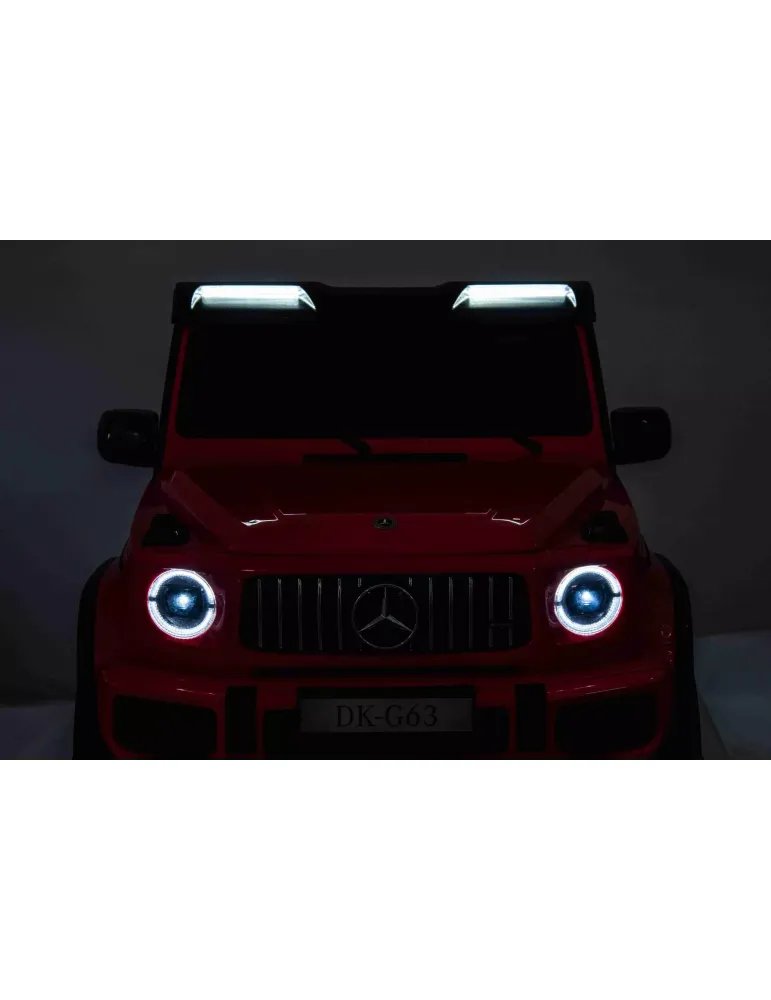 Carro elétrico infantil Mercedes-Benz G63 AMG 4x42 Δ Biplaza y 12V TODOTERRENO INFANTIL  - Vista 6