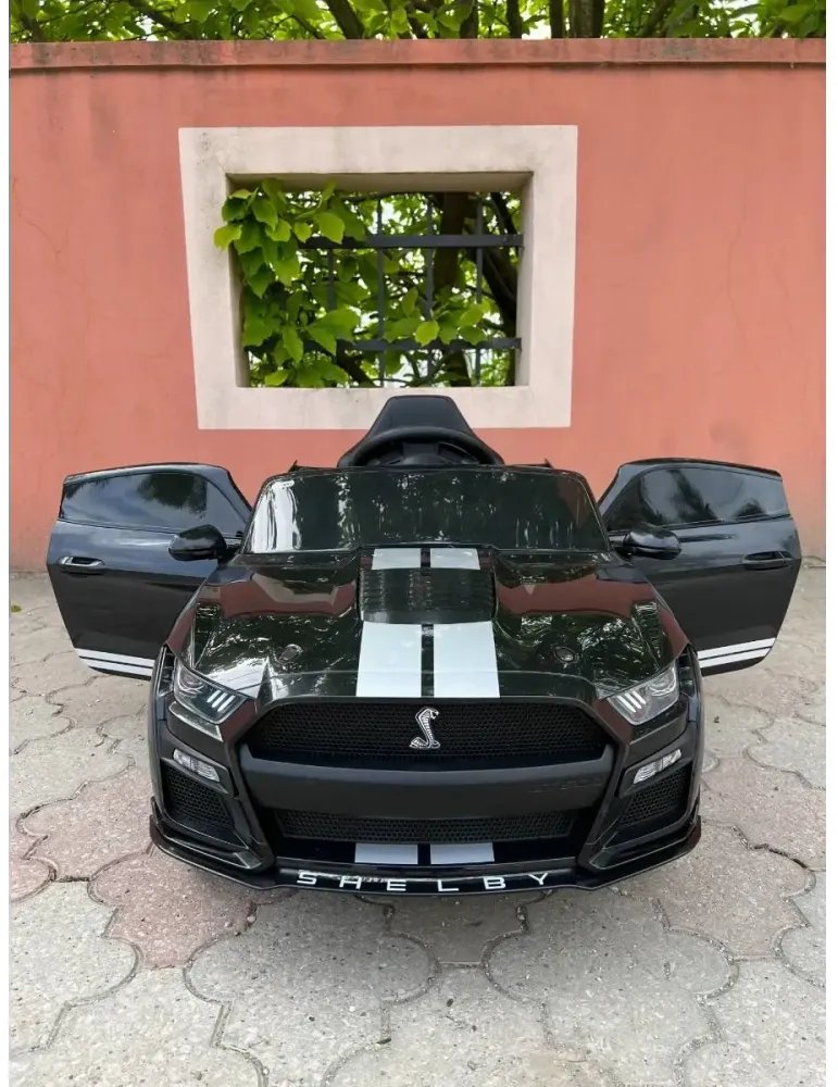 Auto elettrica per bambini Ford Shelby Mustang GT500 – 12V, comando a distanza 12 