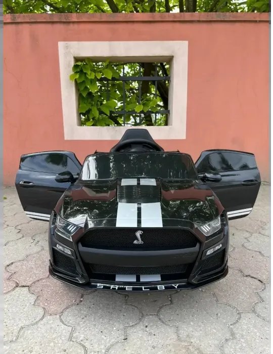 Auto elettrica per bambini Ford Shelby Mustang GT500 – 12V, comando a distanza 12 