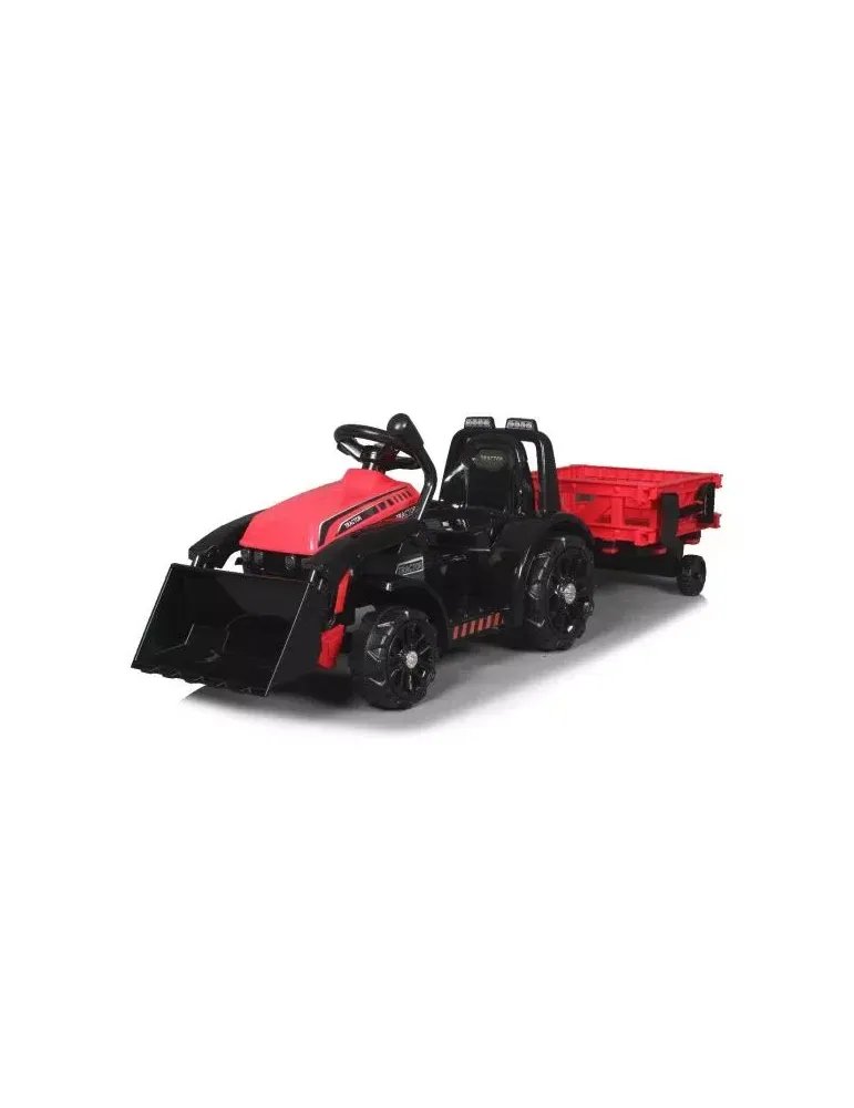 Tractor Eléctrico Infantil FARMER 6V – Cucharón, Remolque, LED  - Vista 1