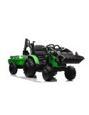 Tractor Infantil TOP-WORKER 12V – Monoplaza, Ruedas EVA, Remolque 