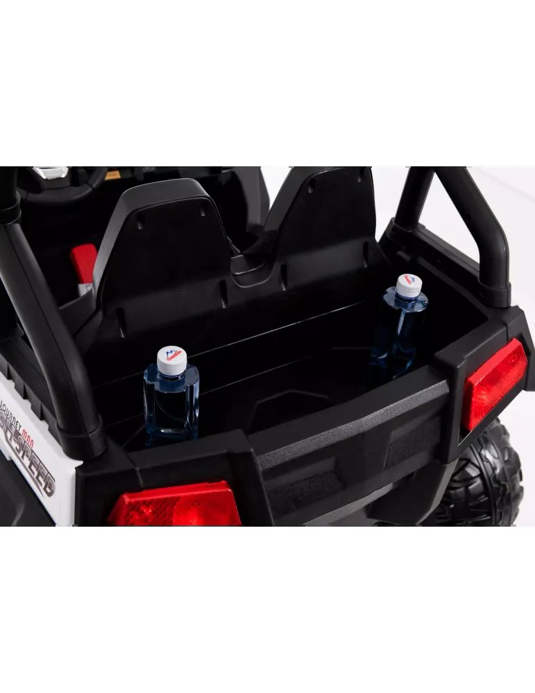 Veículo off-road infantil RSX 12V + dois lugares + rodas 4x4 EVA |Patilândia TODOTERRENO INFANTIL 