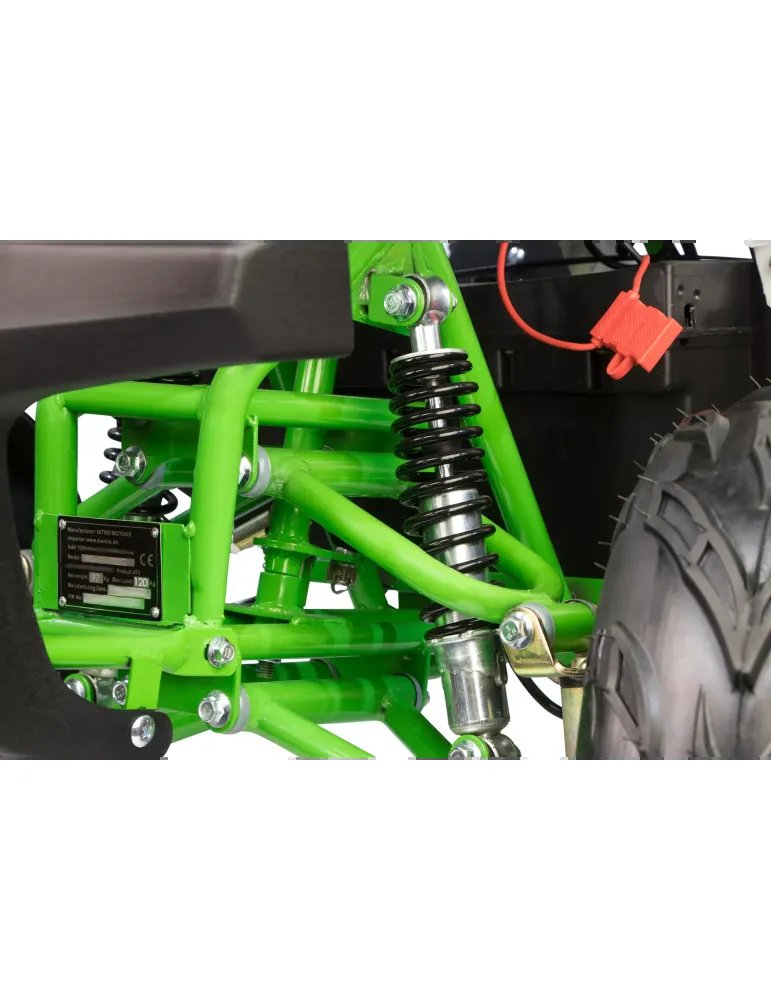 Quad Infantil Eco Toronto 1000W 48V – Ruedas Graffiti 4x4 ◾ Patilândia QUADRICICLO ELÉTRICO INFANTIL  - Vista 17